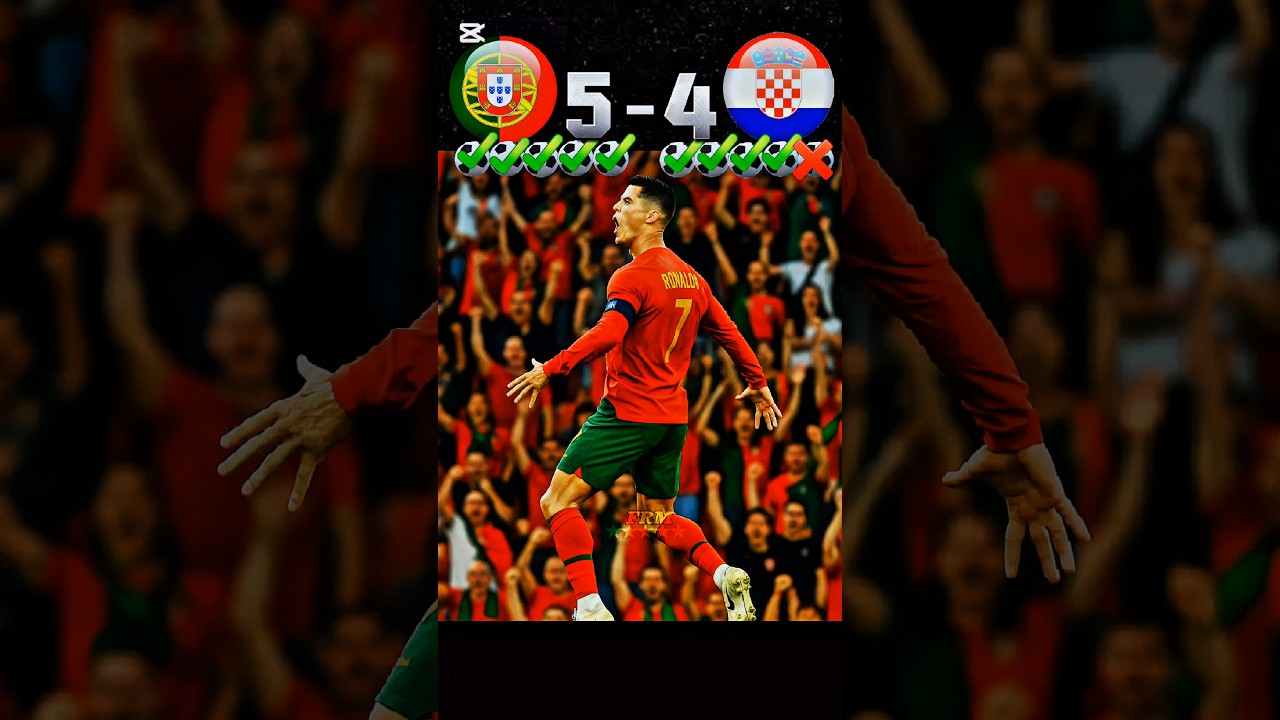 Portugal vs. Croatia Imaginary Penalty Shootout #shorts