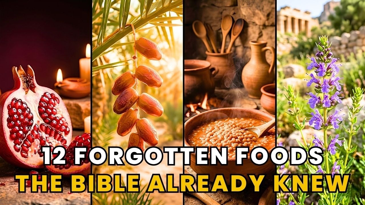 12 Biblical Foods Science Just Confirmed (Mentioned 57 Times in Sacred Texts)