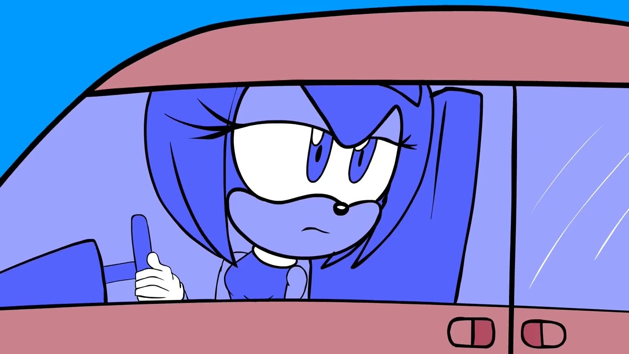 Amy's Car Stuck (Pedal Pumping Animation)