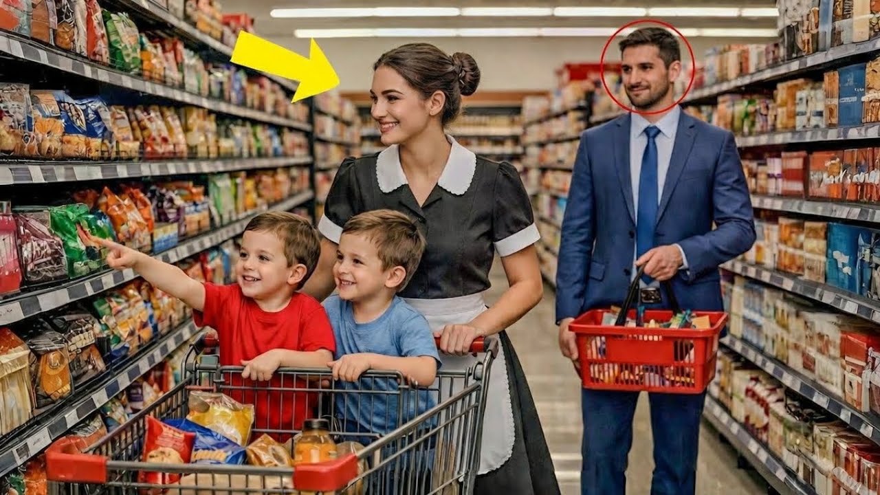 ¡MILLONARIO FUE AL SUPERMERCADO Y QUEDÓ IMPACTADO! La LIMPIADORA HIZO ALGO CON SUS HIJOS QUE ÉL JAMÁ