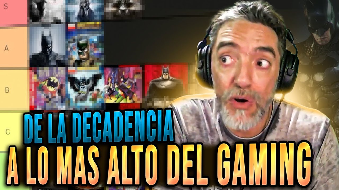 Tier List: Videojuego de BATMAN | Tiempo de Videojuegos