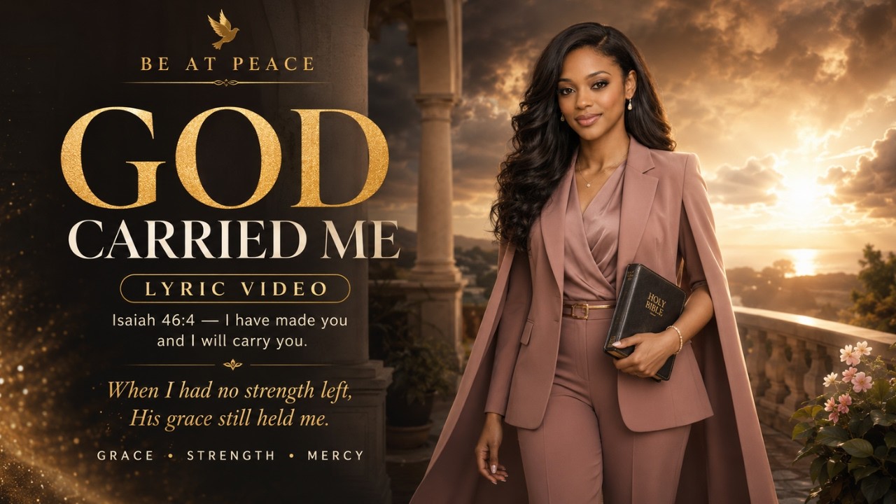 God Carried Me When I Couldn't Carry Myself | Emotional Gospel