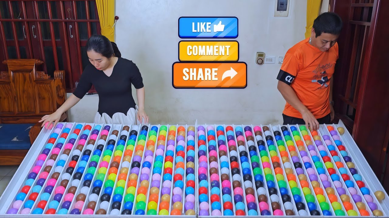🌈🔥🆚️ Color Ball Sorting Game | Satisfying ASMR & Puzzle Duel - Who's the Winner?  Level 25