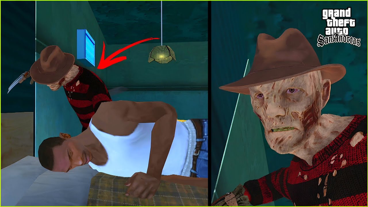 Freddy Krueger Found CJ's Worst Nightmares in GTA San Andreas Horror Story - WitB 34