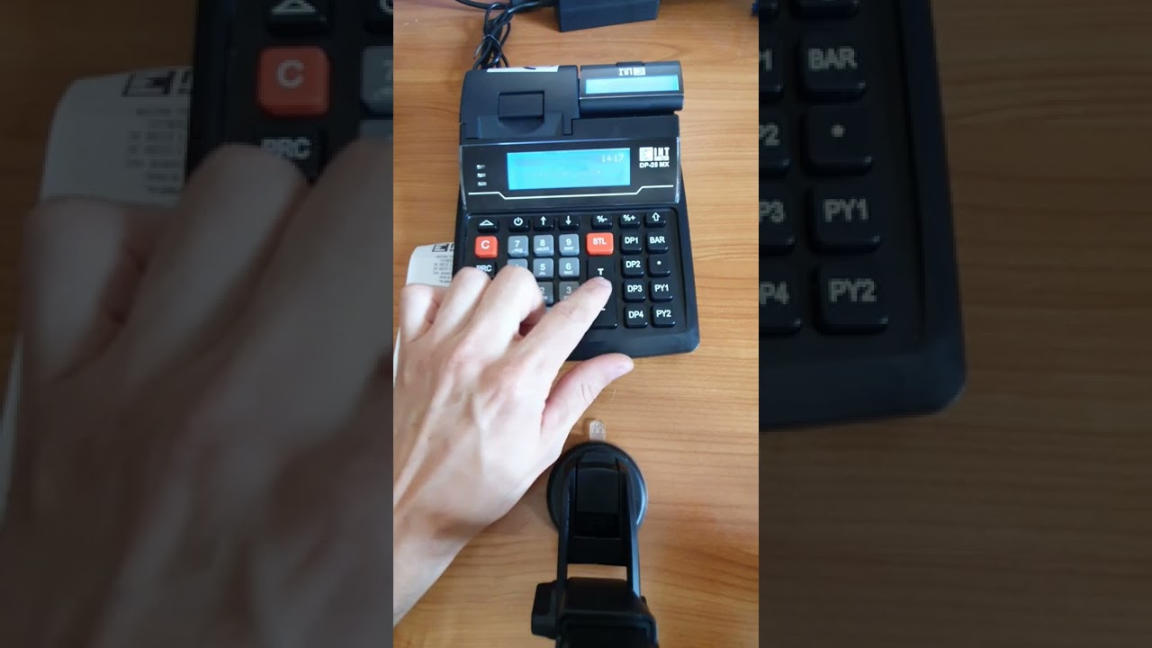 Izdavanje avansa - Uputstvo za upotrebu fiskalne kase DP-150MX/DP-25MX