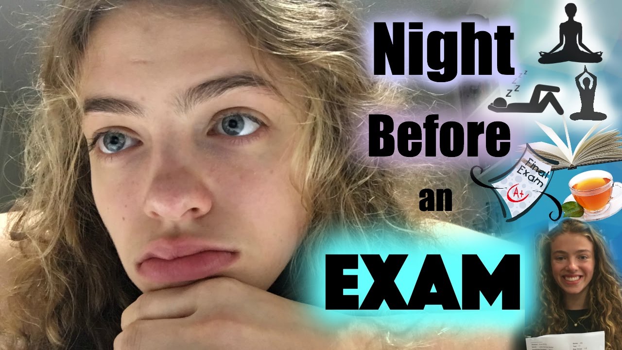 What Every Student Should Do the NIGHT BEFORE AN EXAM // GCSE and A level Exam Night Routine