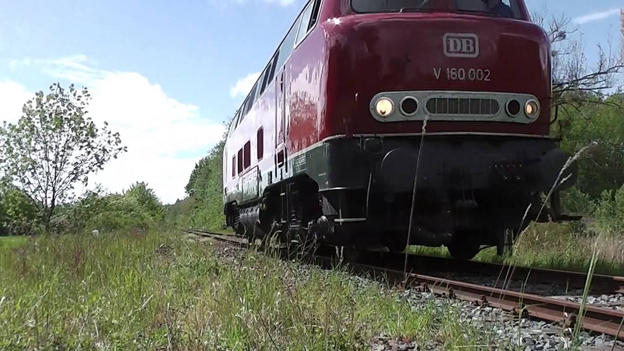 Ständiger Wetterwechsel - Lokverfolgung V160 002 [15.05.2016]