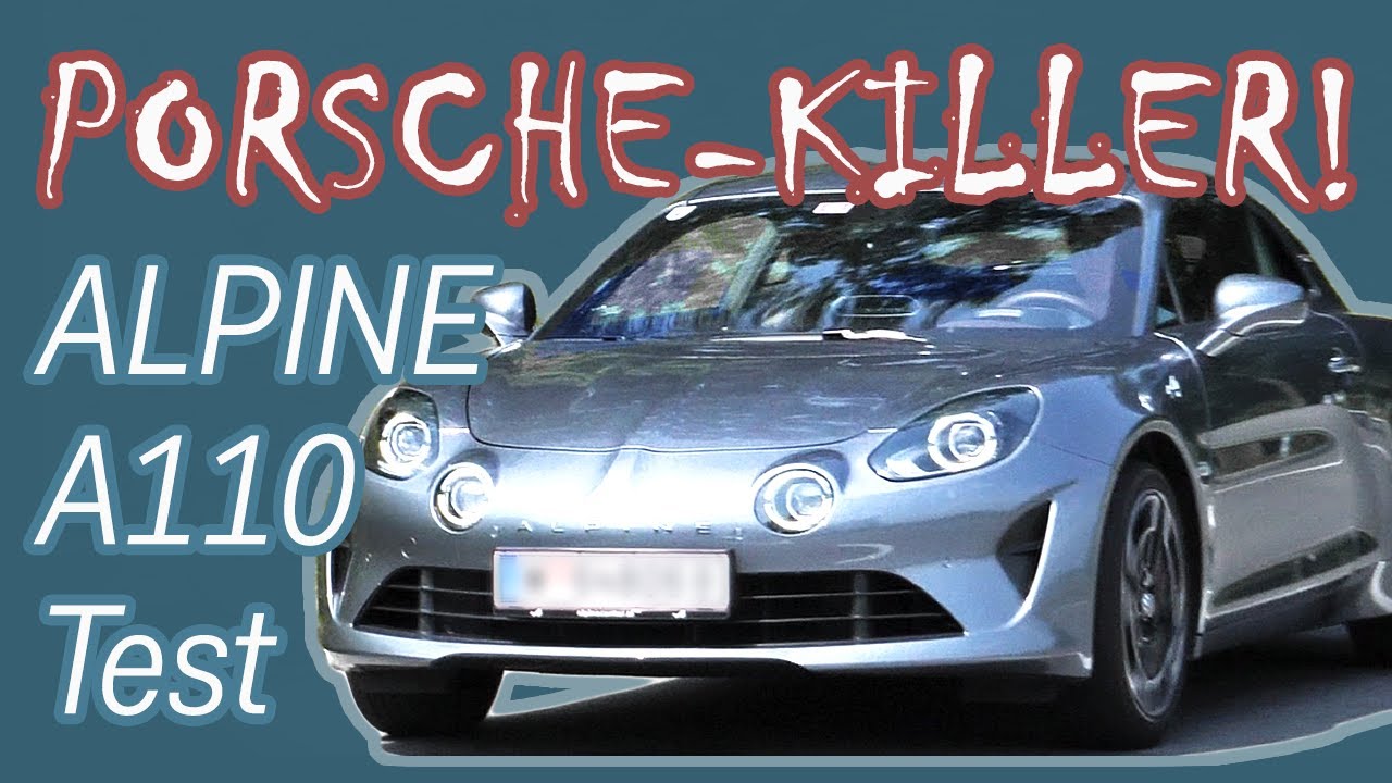 Alpine A110 2019 - Das Leichtgewicht als Porsche-Killer