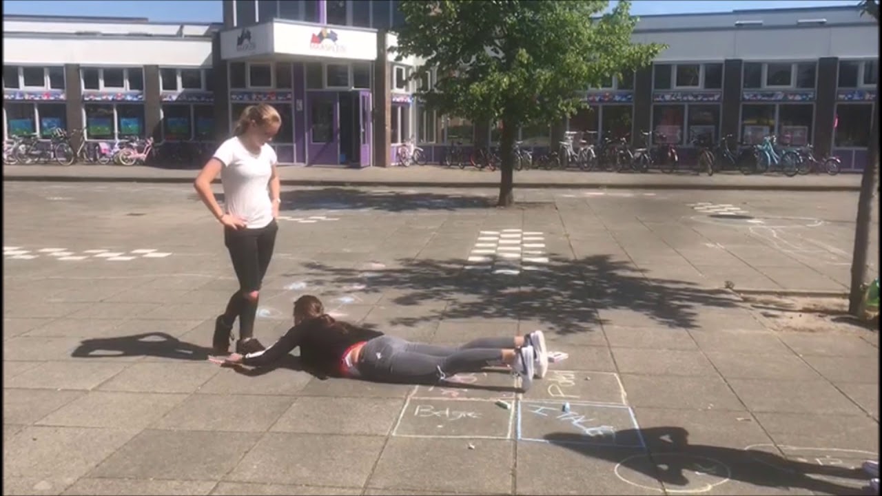 Spel 'Landje veroveren.'