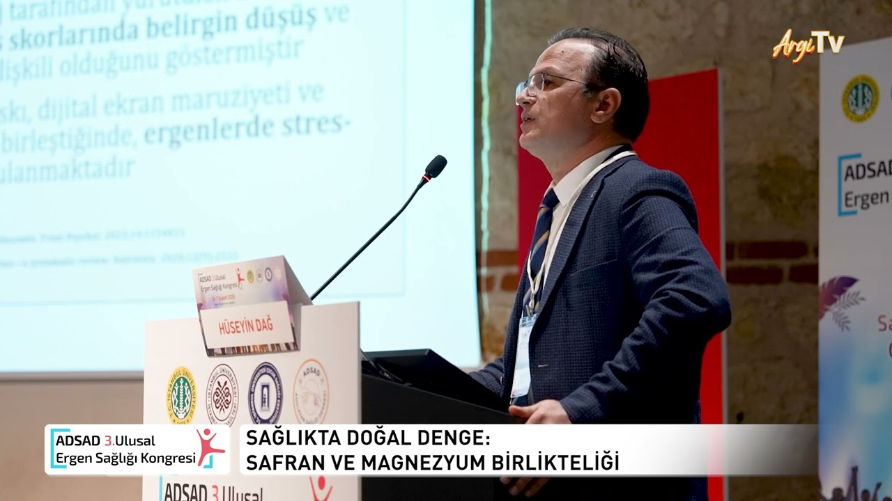 Adsad 3. Ergen Kongresi (Sağlıkta Doğal Denge: Safran Ve Magnezyum Birlikteliği)