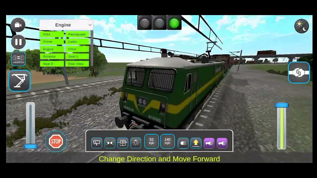 I play first 🥇 time TRAIN 🚆 #gaming #gamingvideo #train #locopilot #traindrivinggames #trainsimulato