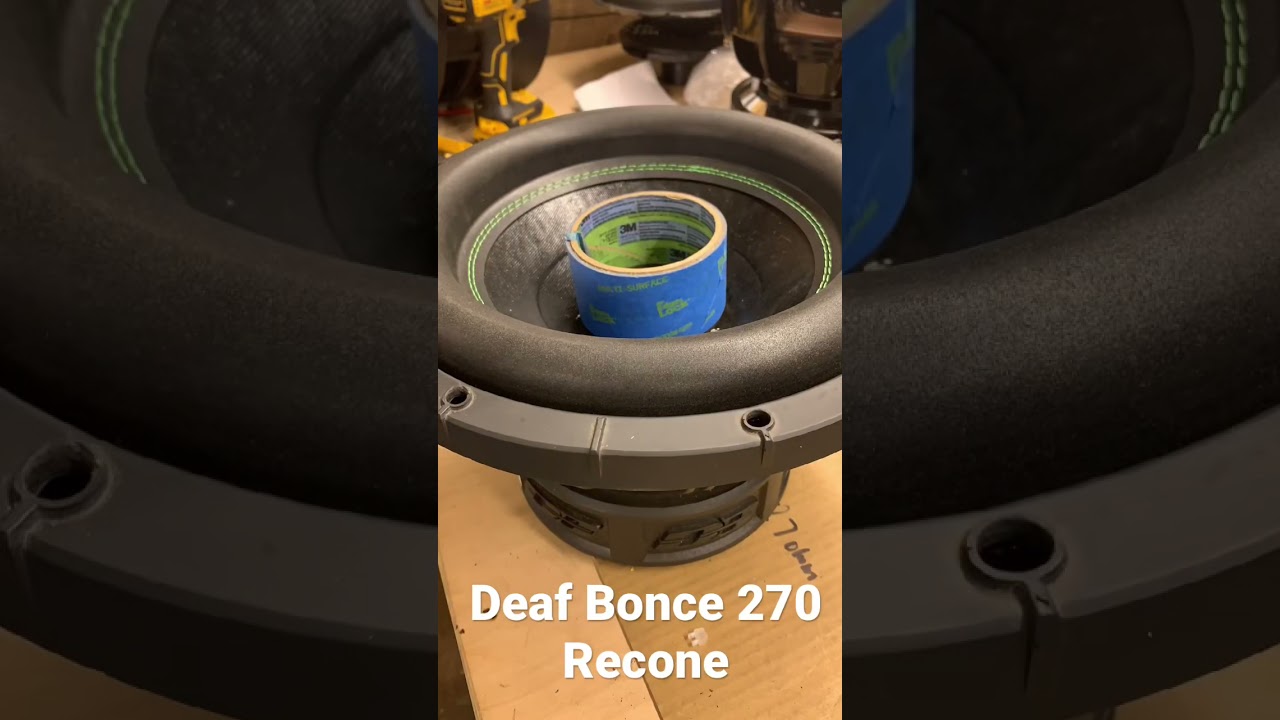 Full Deaf Bonce Sub Recone In Under 60 Seconds #Shorts