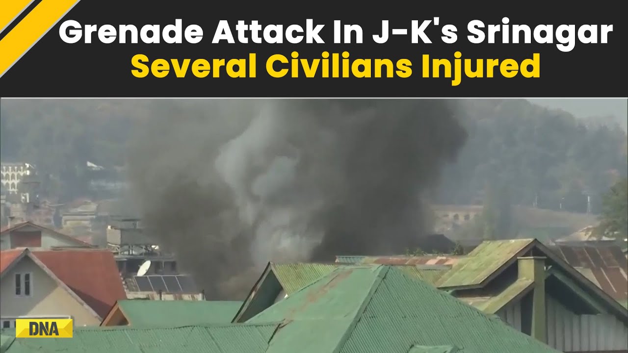 Jammu Kashmir: Grenade Explosion Near The Tourist Reception Centre in Srinagar, Injured Civilians