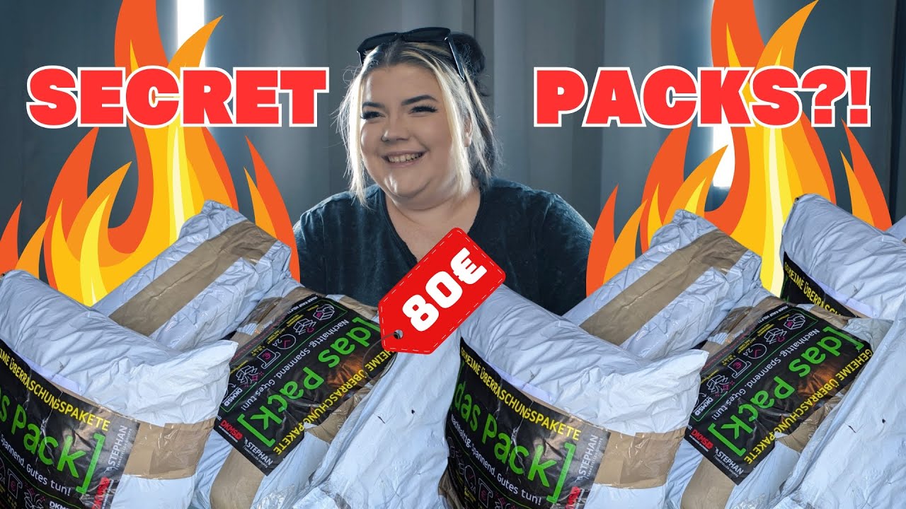 Ich kaufe PAKETE aus dem SECRET PACK AUTOMATEN?! 🔥