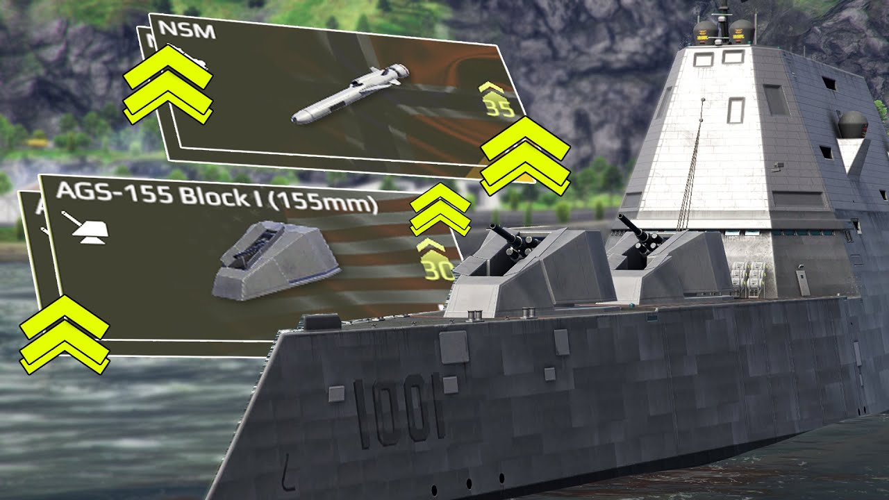 Review USS Michael Monsoor Setelah Buff: Damage Lebih Sakit + Rudal Anti Flare OP! - Modern Warships