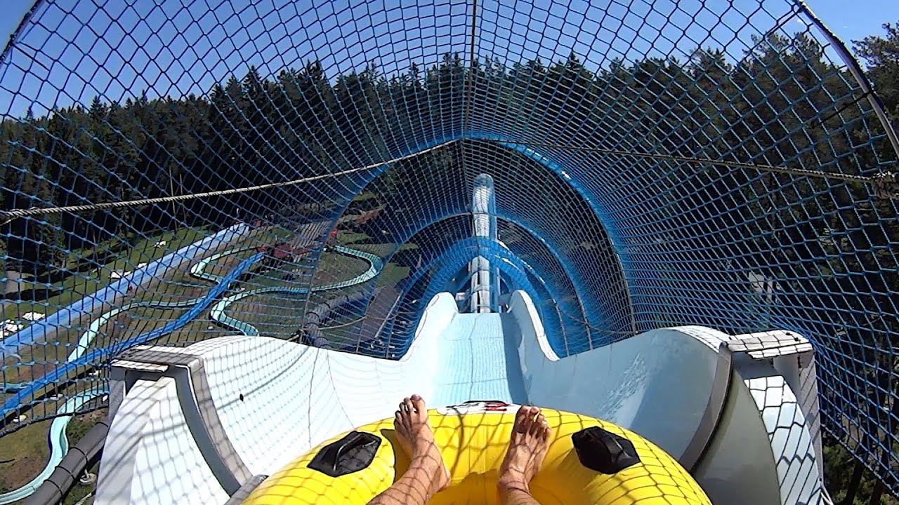 Rollercoaster Water Slide at B&oslash; Sommarland