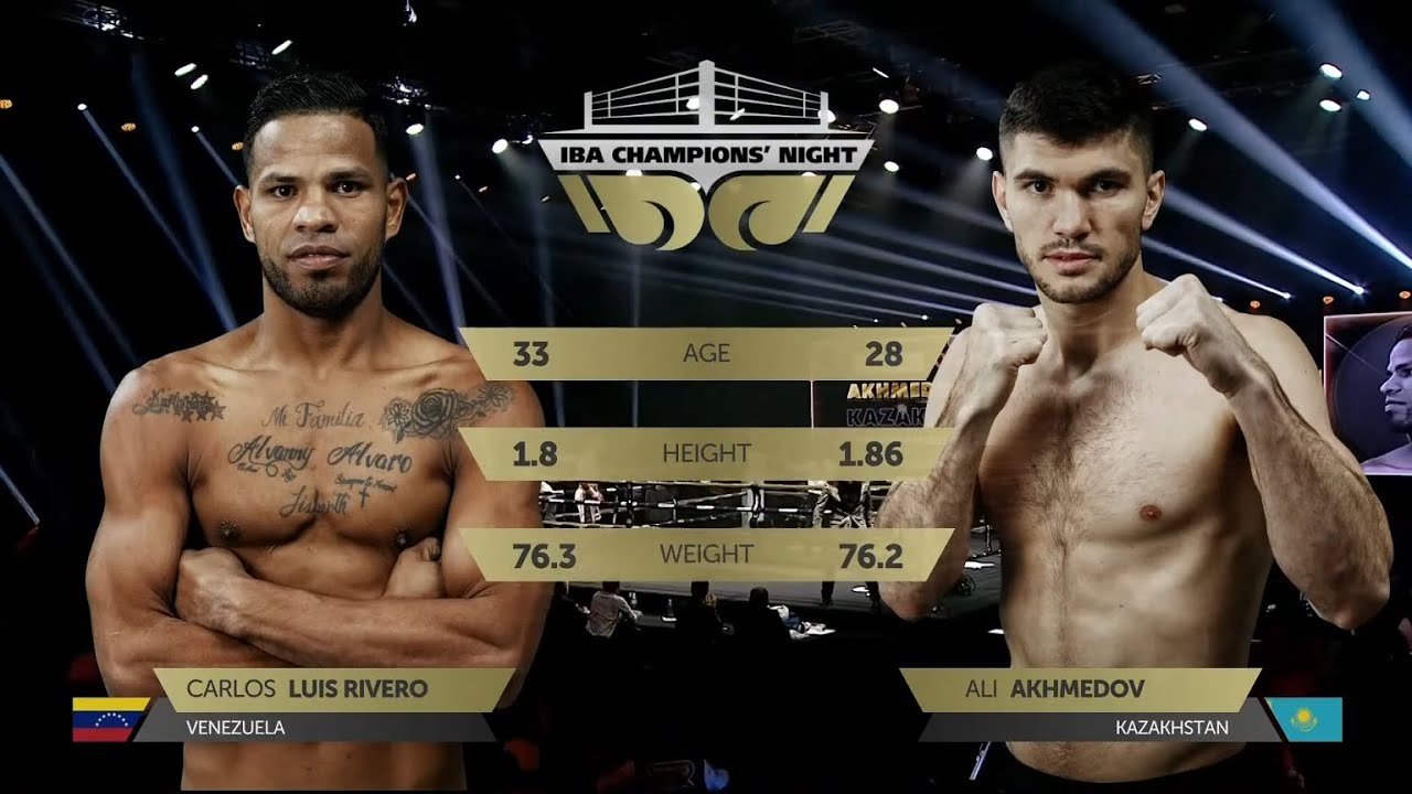 76.2kg  Carlos Luis Rivero (VEN) vs Ali Akhmedov (KAZ) | IBA Champions' Night | April 27, 2024