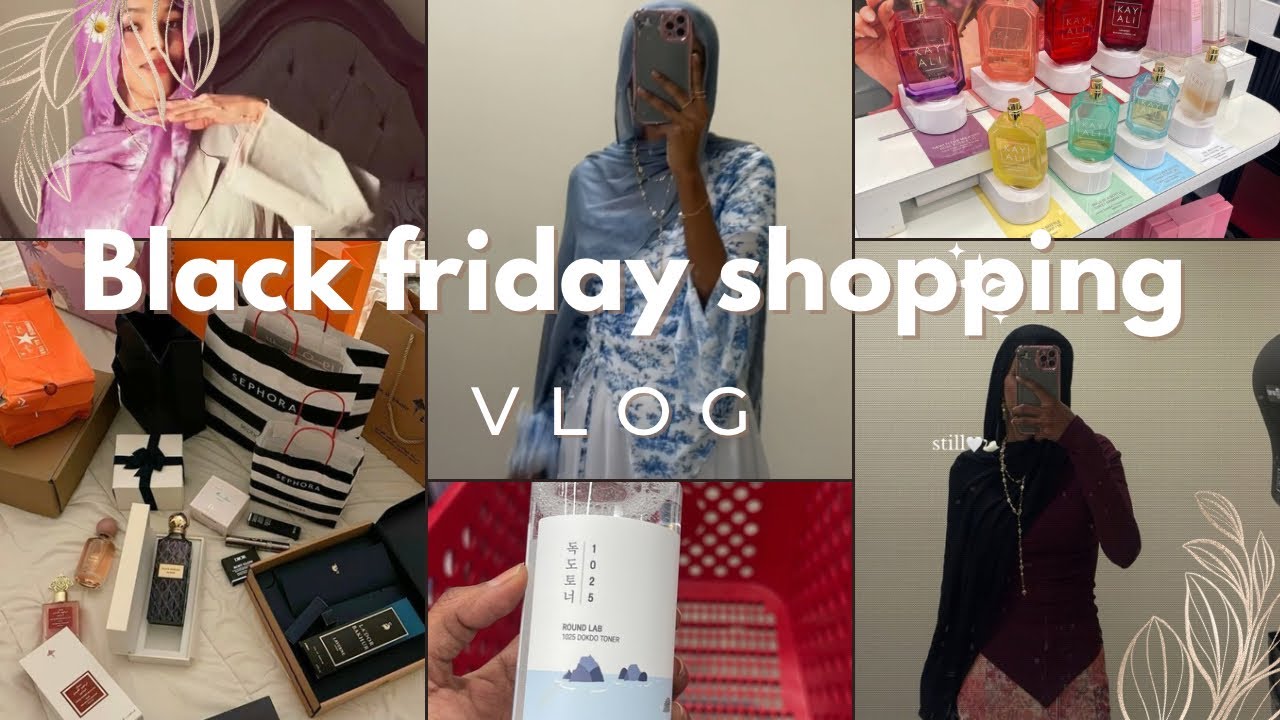 Black friday haul| Vlog| shopping | makeup| 2025 “marki iigu horeysay o an shpping kaso samaysty*…