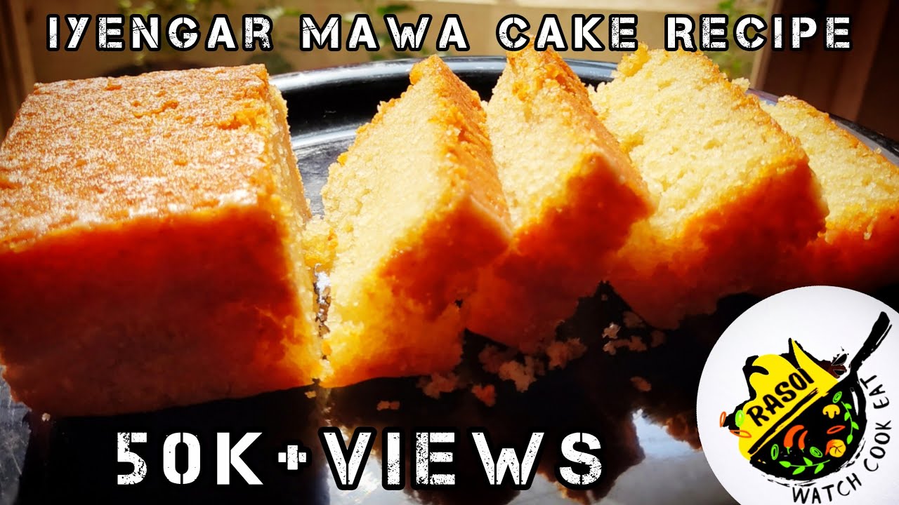 Iyengar Bakery Rava Cake | How To Make Perfect Mawa Cake | Eggless Cake In Kadai | Kadai Cake Recipe