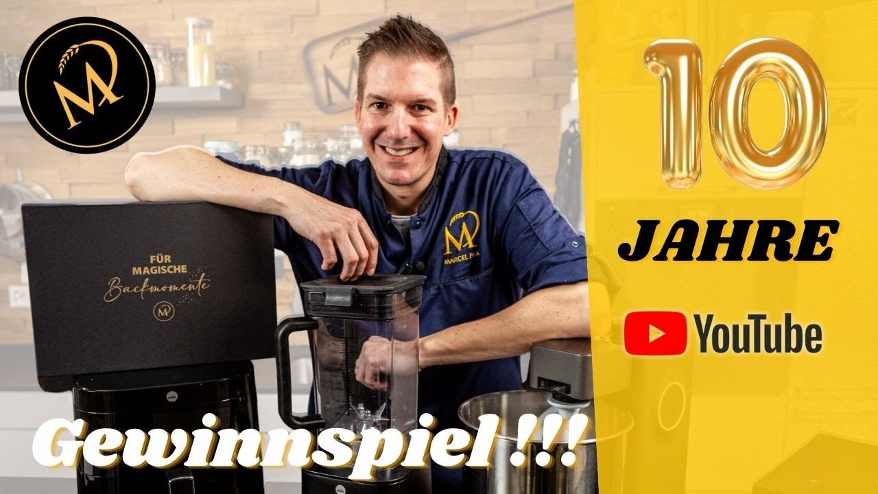 Jubiläums Gewinnspiel - 10 Jahre «einfach backen» YouTube Kanal - Grosses Gewinnspiel mit WILFA