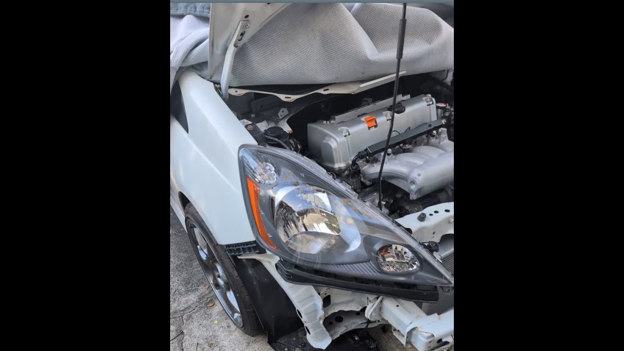 K-Swapped Honda Fit Ge8 Suspension / Camber plate problem solving.