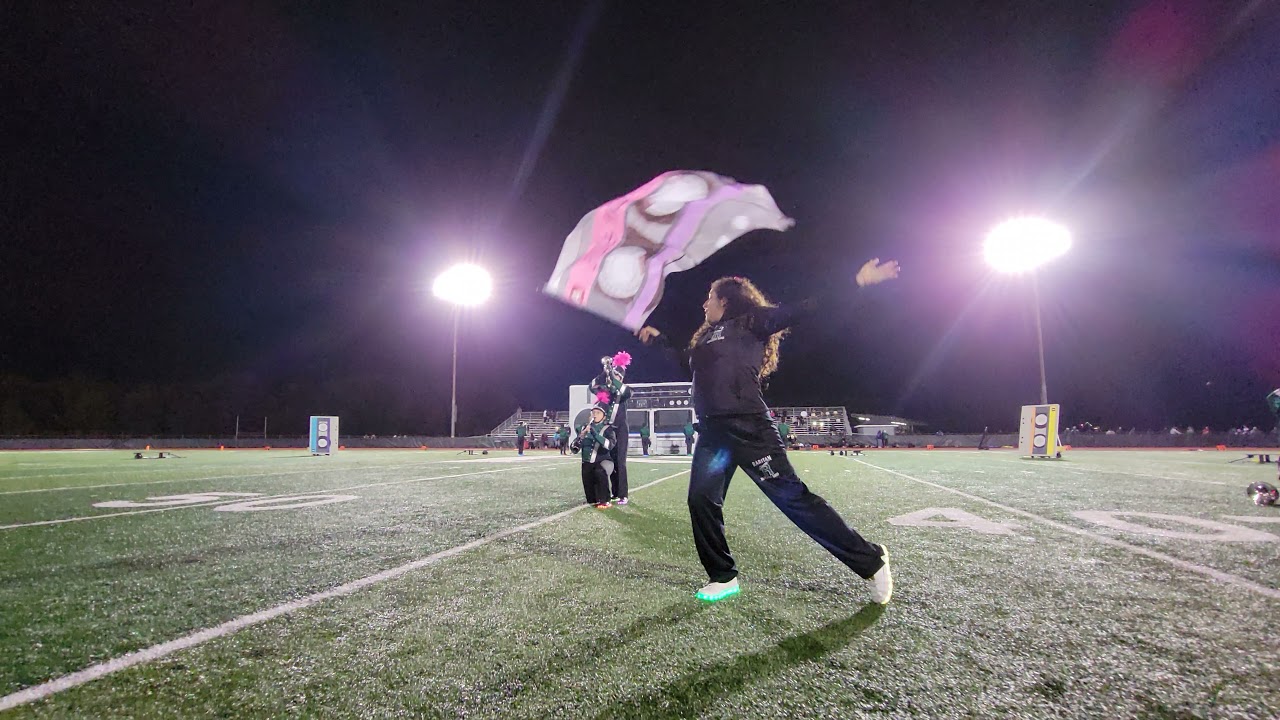 Raritan High School Marching Band - Back to the 80s Halftime Show! on-field #POV