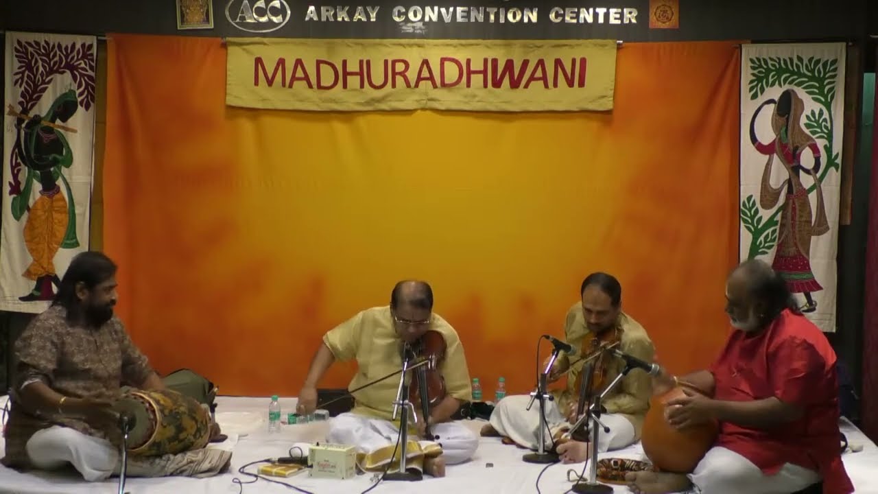 Madhuaradhwani’s Music Festival 2023 -  Nagai R Muralidharan Violin Duet
