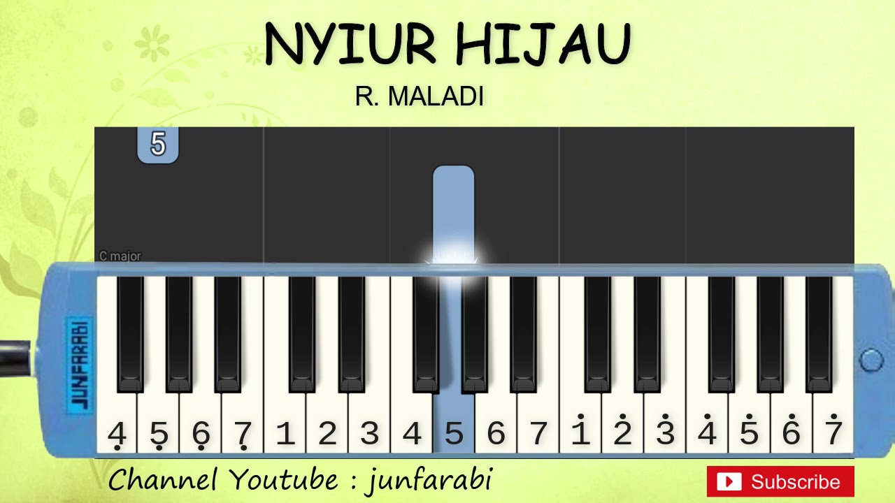 not pianika nyiur hijau - tutorial pianika