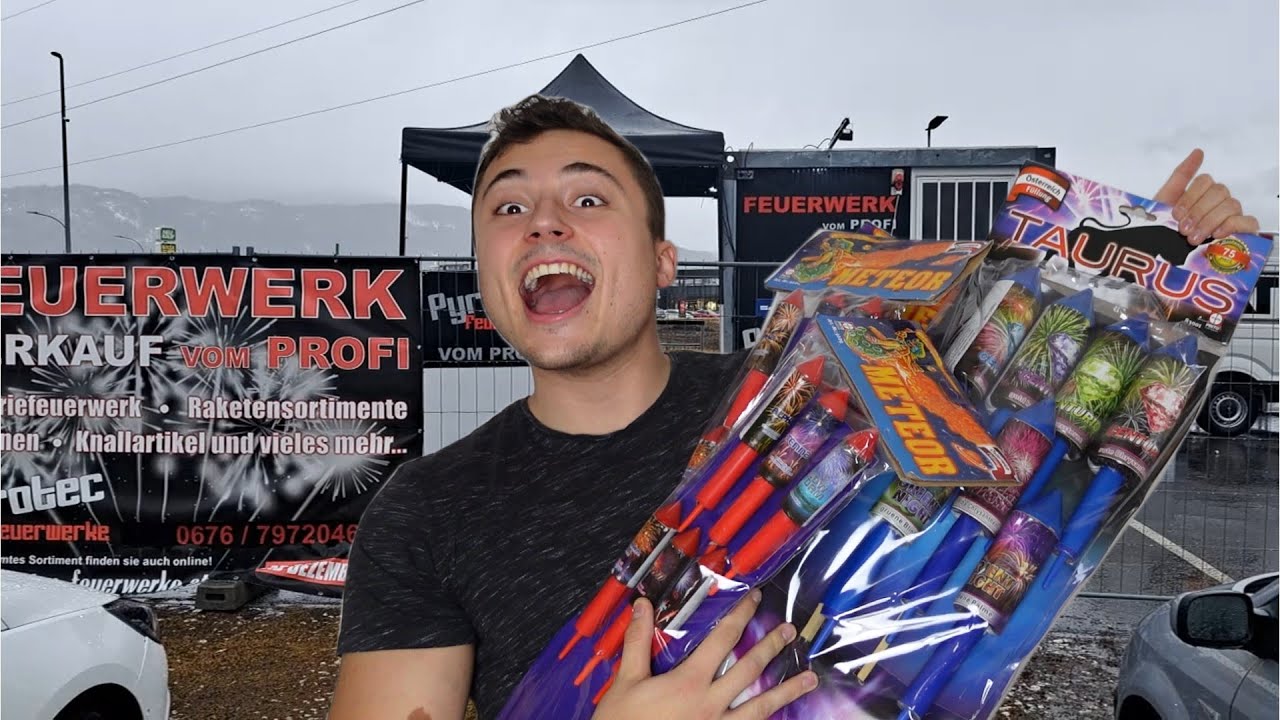 Silvester Einkauf 2023/24 in Österreich / Pyro Vlog
