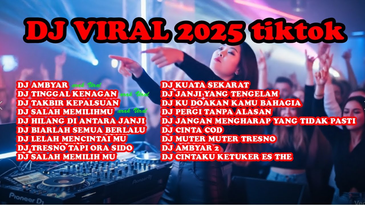 🎧 CAMPURAN DJ AMBYAR &ndash; Remix Bikin Galau Tapi Enak Didengar 💔 Full Bass Slow 2025