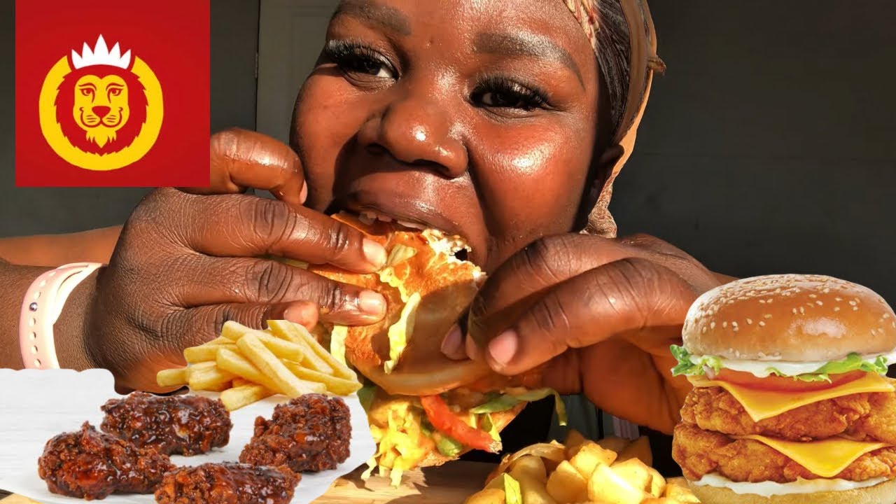 Eat hungry lion with me 😋/ South African #mukbang #asmr #foodie #foodiechronicles 