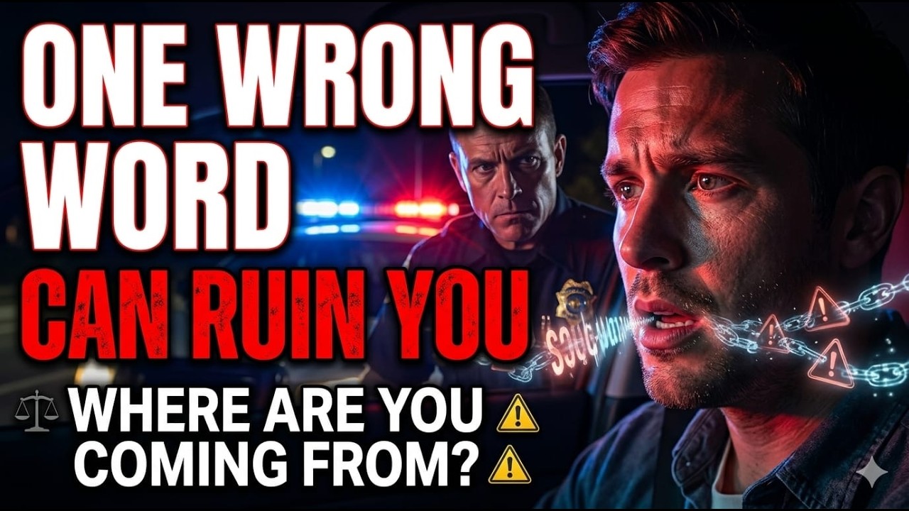 The Most Dangerous Question Police Ask During a Traffic Stop