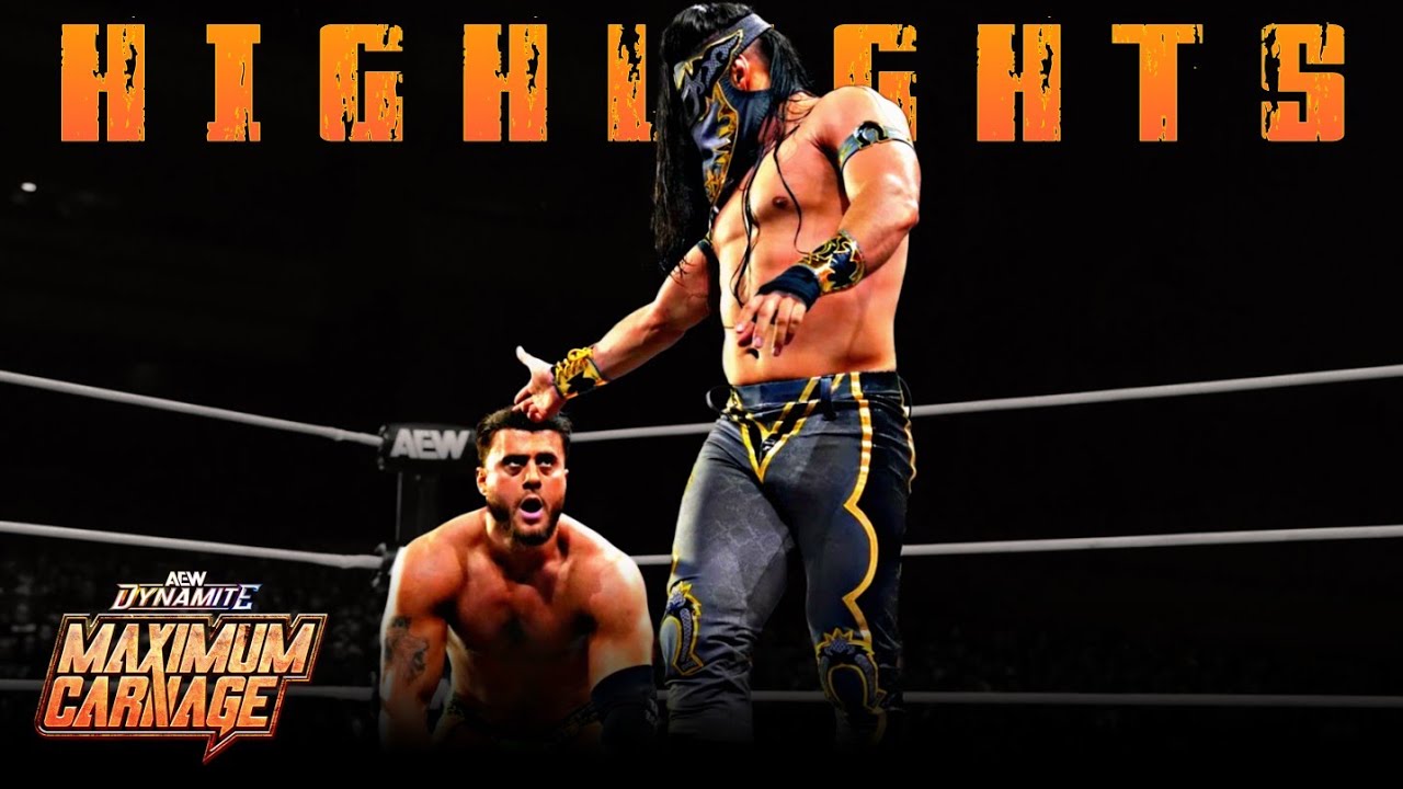 Bandido Vs MJF - AEW World Championship - Maximum Carnage 2026 - Highlights