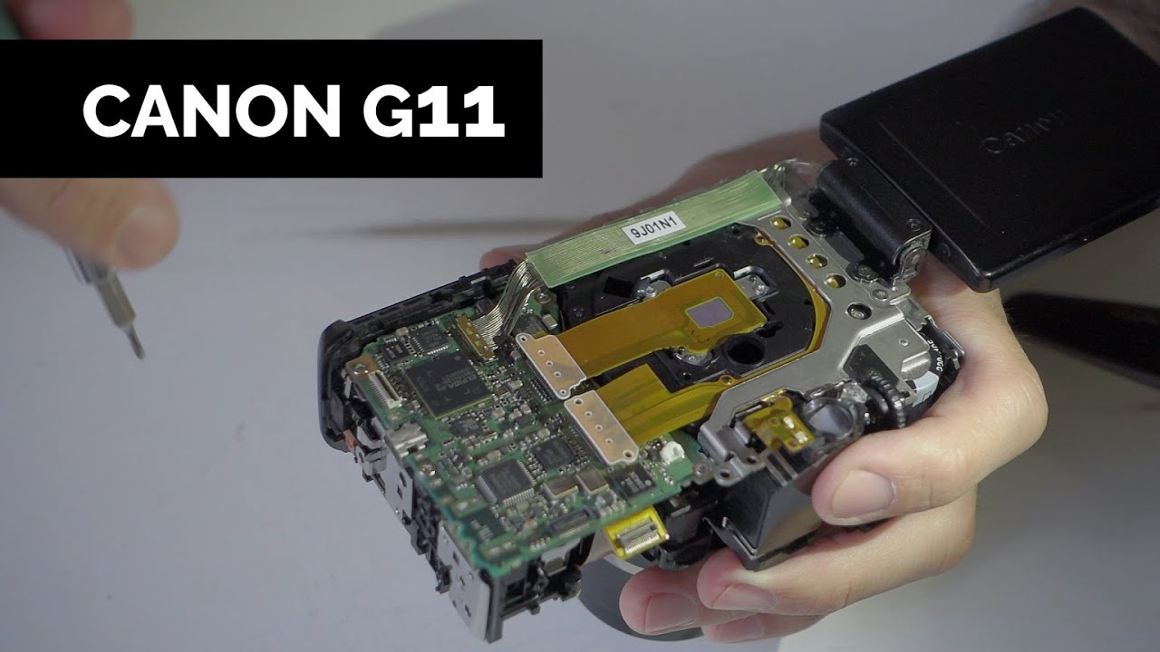 Canon G11 - Disassembly and Assembly