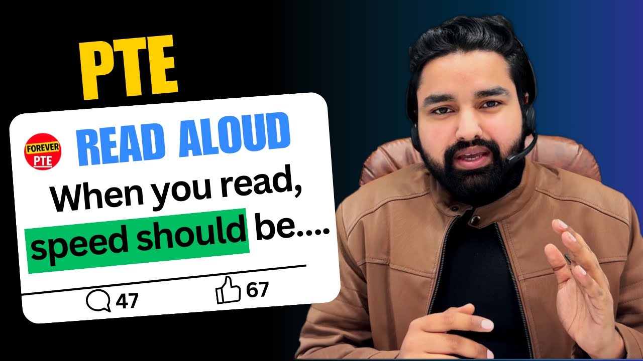 Read Aloud Tips | PTE | Forever PTE