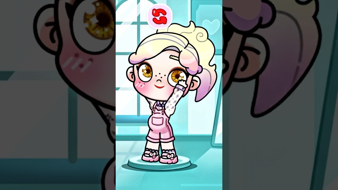 BIG PUFFY PONYTAIL 🎀💇&zwj;♀️ EASY & STYLISH! #avatarworld #nina PAZU