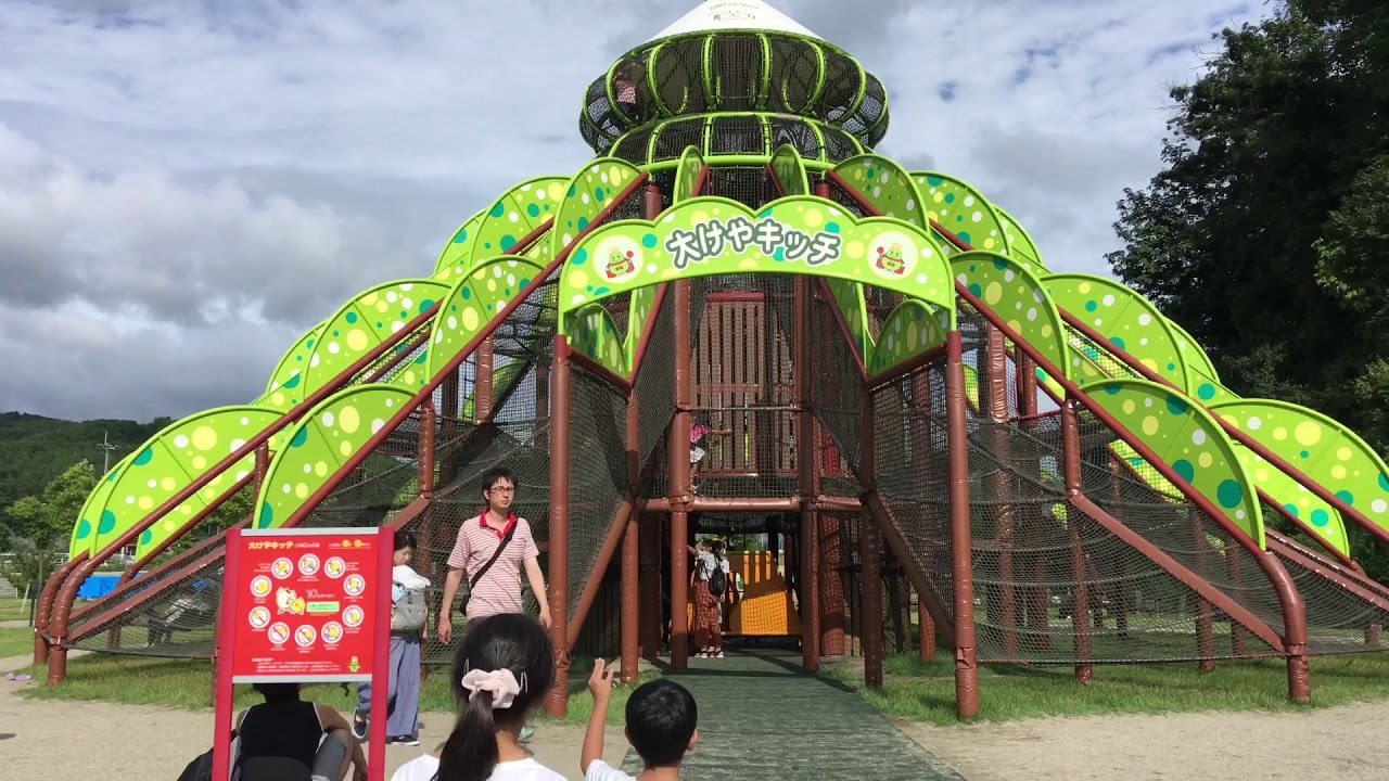 巨大アスレチック ふわふわドーム あそびあランド 山形東根市