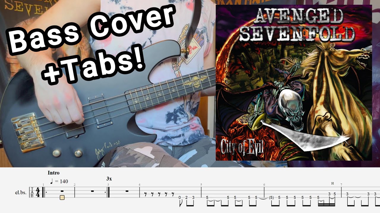 Seize the Day - Avenged Sevenfold - Bass Cover (OLD VERSION)