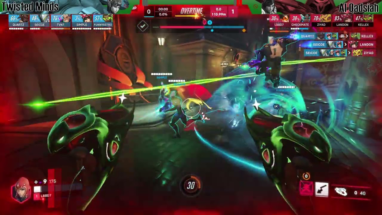 LBBD7 POV - Twisted Minds vs Al Qadsiah  - Cassidy - King's Row - OWCS EMEA STAGE 3
