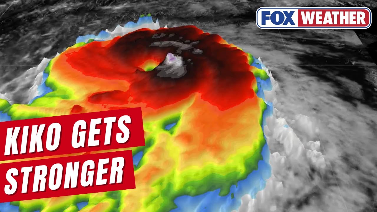 Bryan Norcross: Hurricane Kiko Regains Category 4 Strength In The Pacific