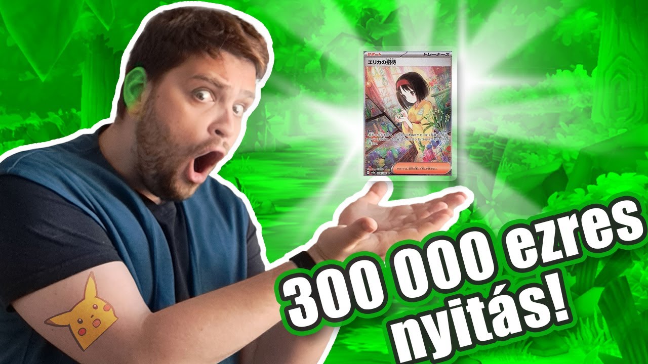 Az EDDIGI LEGNAGYOBB HÚZÁSOM!!! - Pokémon 151 SV2A teljes box nyitás!