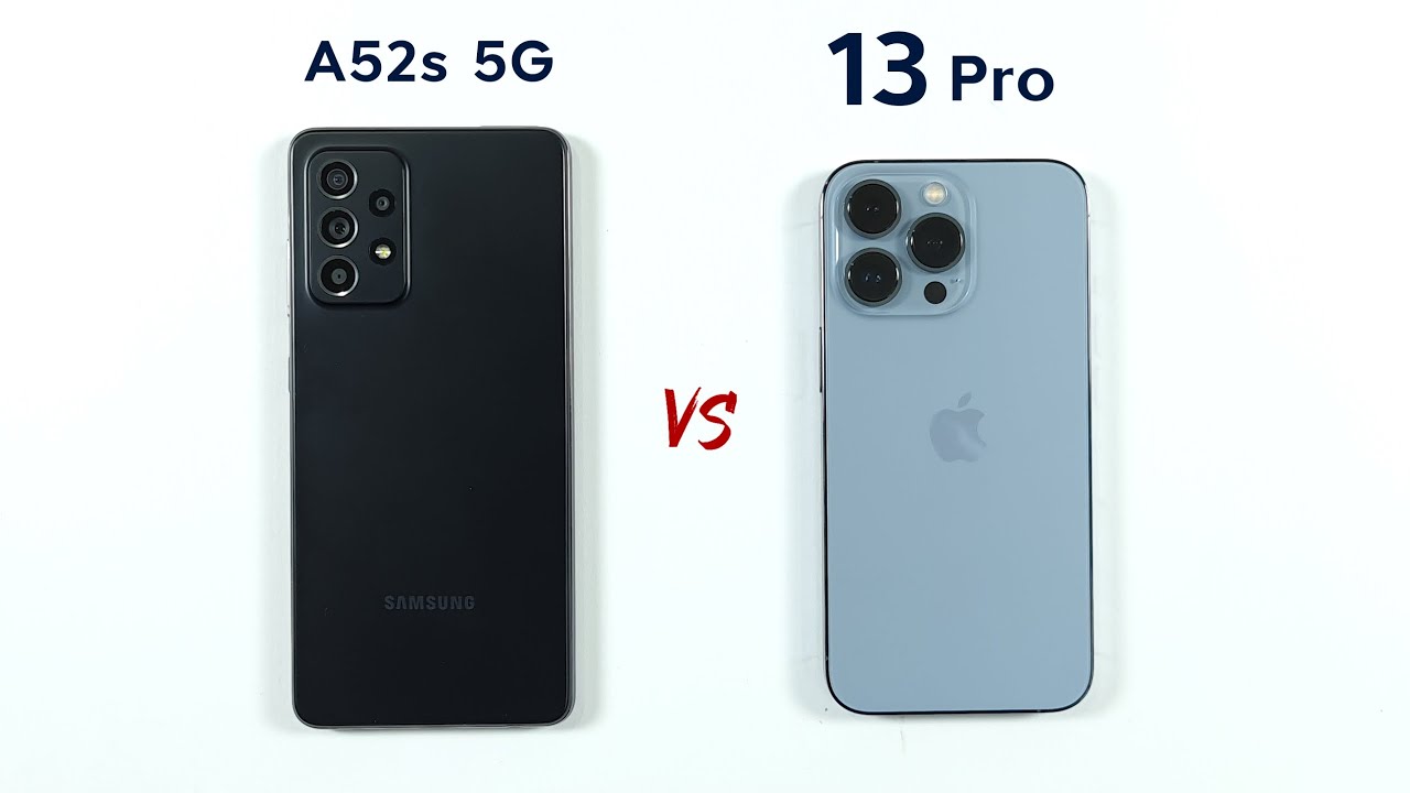 Samsung A52s 5G vs iPhone 13 Pro | SPEED TEST