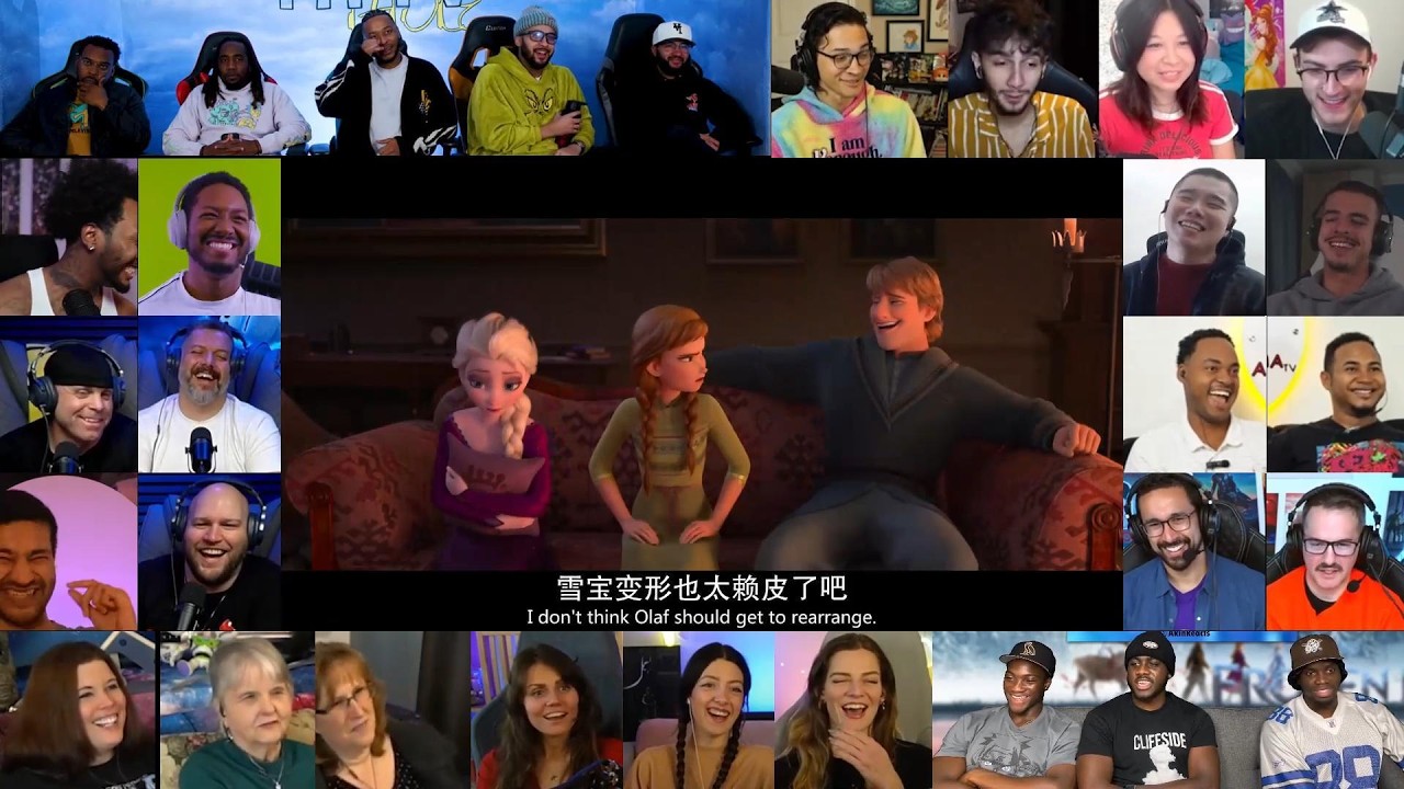 Frozen II (2019) reaction mashup