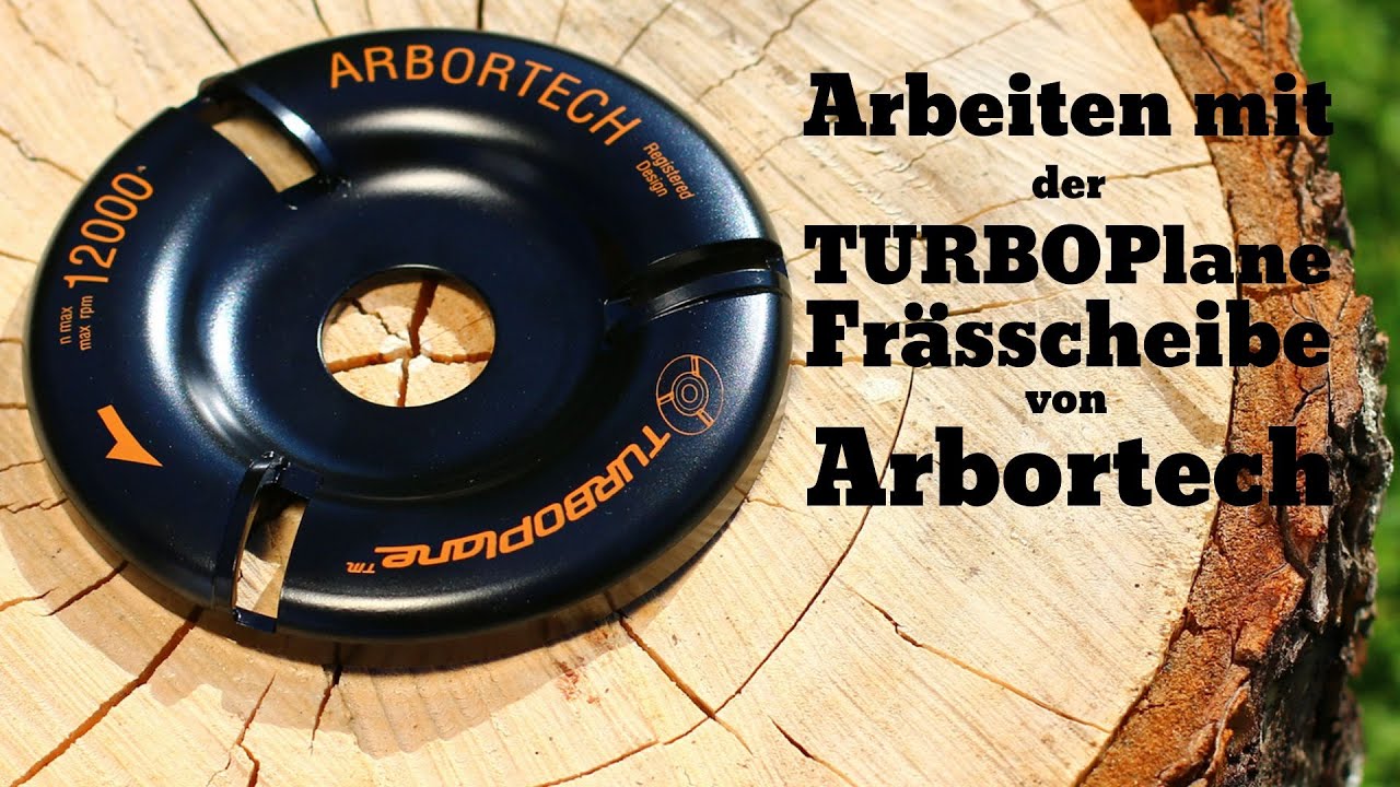 Arbortech TurboPlane Frässcheibe für grobes und feines schnitzen 