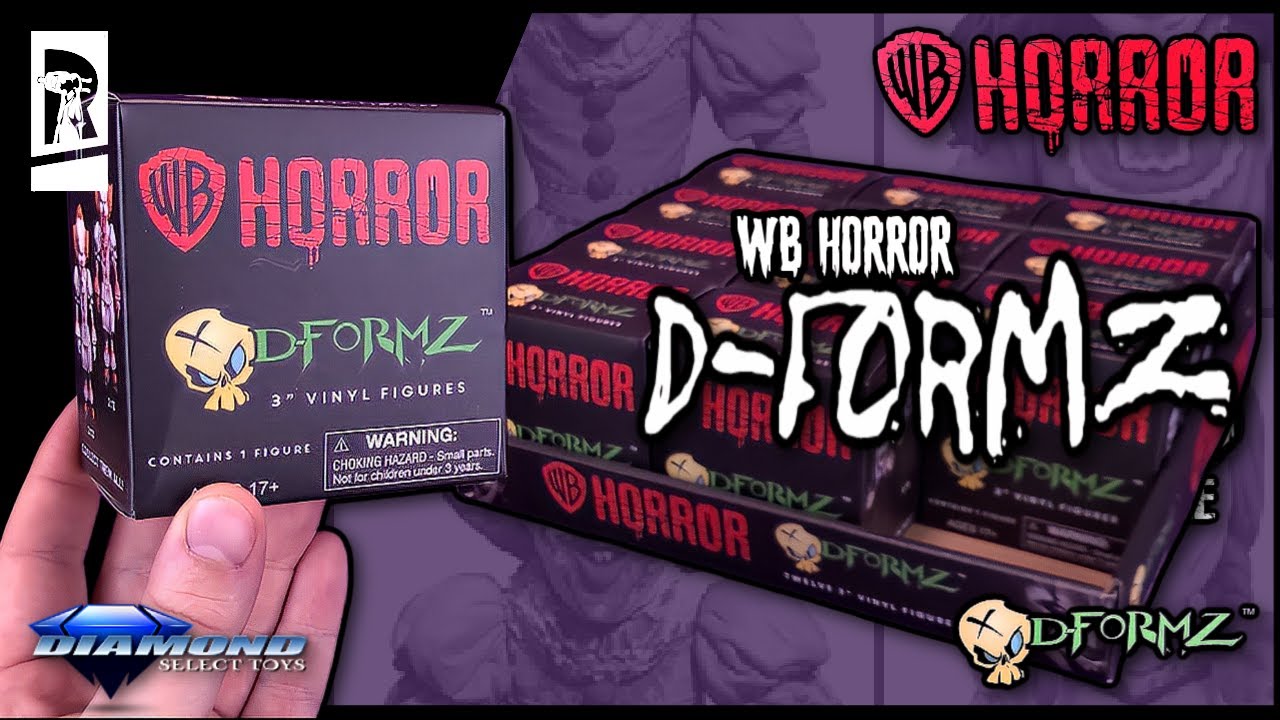 Diamond Select Toys WB Horror D-formz Blind Box Vinyl Figures ENTIRE CASE!