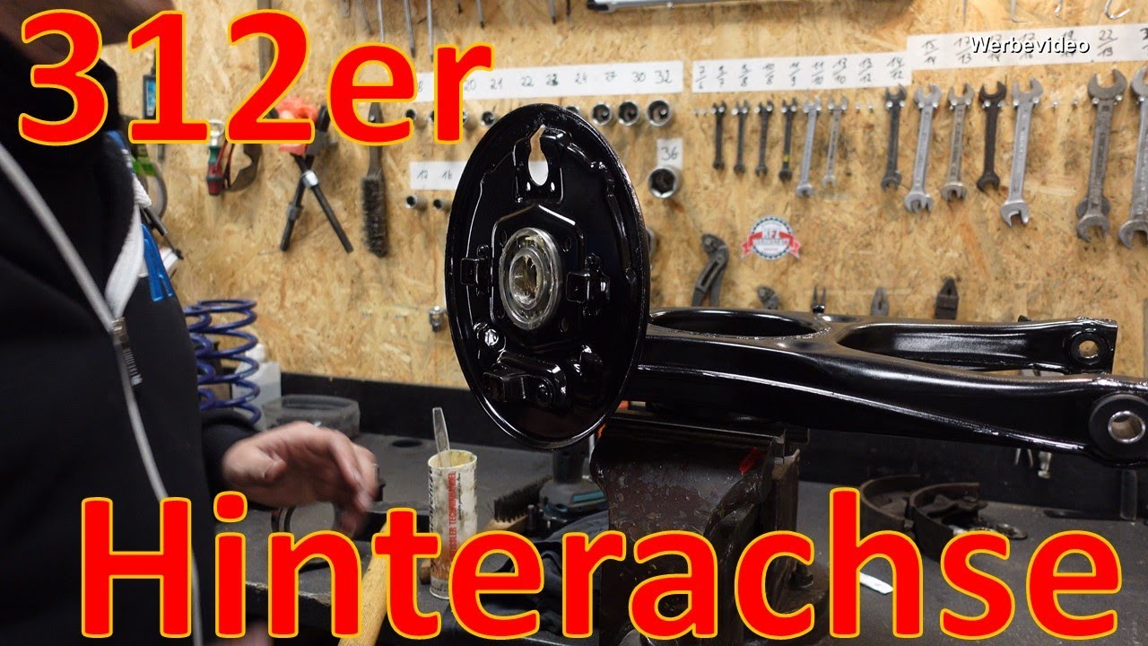 #11 Hinterachse frisch machen und zurück an ihren Platz - Wartburg 312