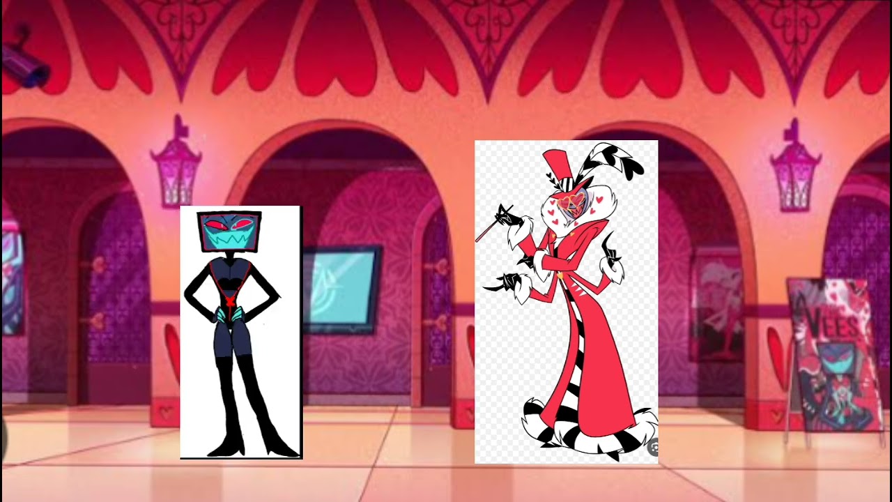 Hazbin hotel Lúcifer gay Vox vaIentino 1