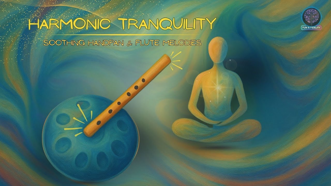 First Light || Harmonic Tranquility | Soothing Handpan & Flute Melodies