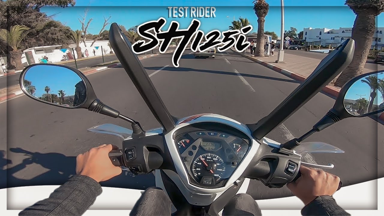 Imad Vlog - Test Ride Honda SH ROBOT | سكوتر SH 125i تجربة قيادة هوندا