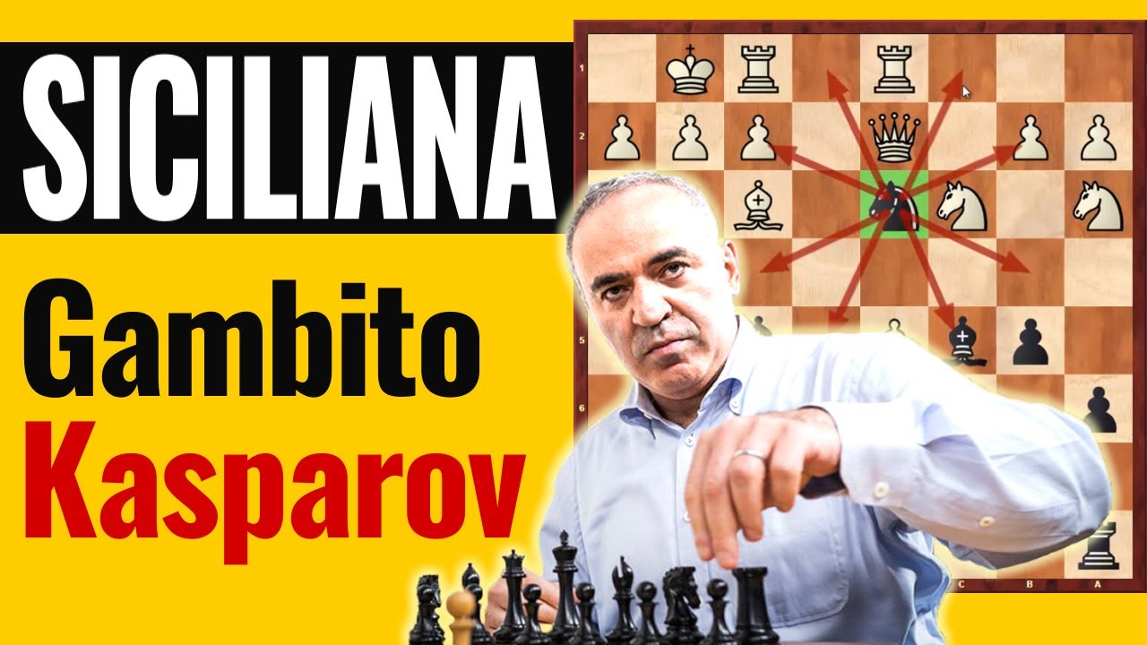 Incomprensible GAMBITO Kasparov en la Defensa Siciliana [¡Karpov es engañado!] 🔥